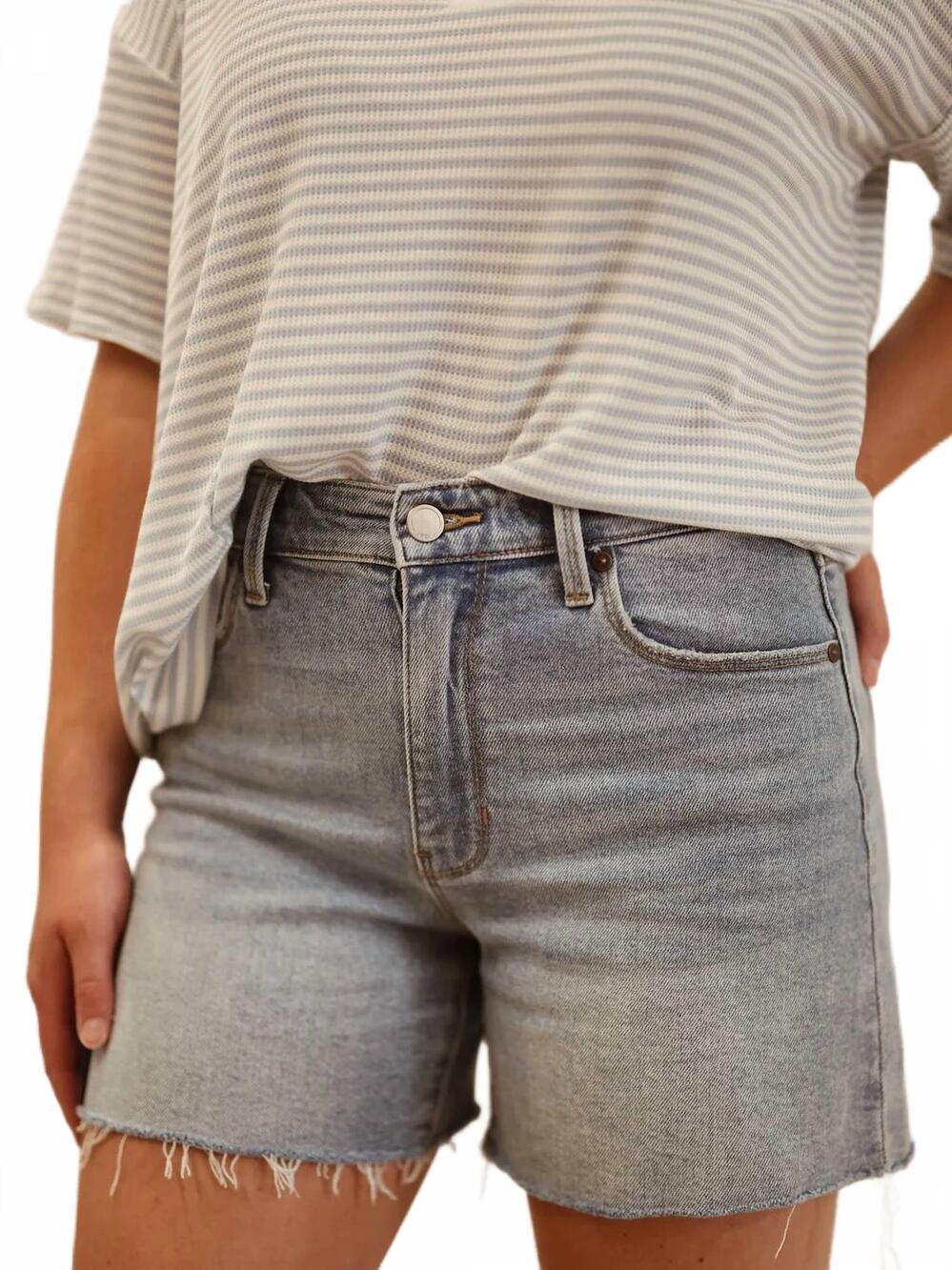 NEW JBD. rivi denim shorts in blue
